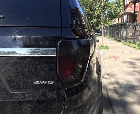 Precut Vinyl Tint Cover for 2016-2017 Ford Explorer Taillights (35% Dark Smoke) in Saudi Arabia