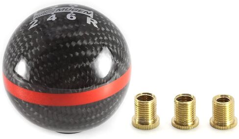 W-POWER Carbon Fiber Shift knob 6 Speed for Honda CR-Z Civic Accord S2000 FA5 in Saudi Arabia