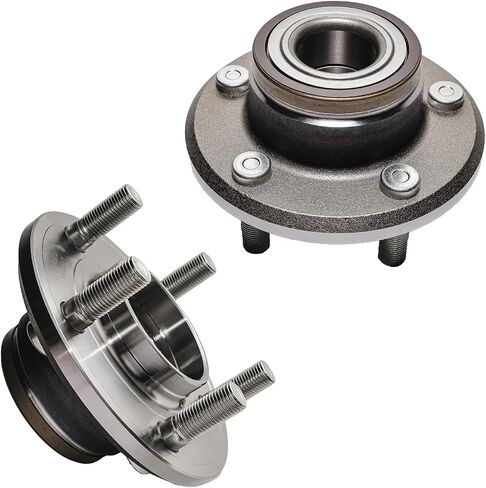 Detroit Axle - Front Wheel Bearing Hubs for Chrysler 300 Dodge Charger Challenger Magnum, Replacement Wheel Bearing and Hubs Assembly Set, Pair Hubs in Saudi Arabia
