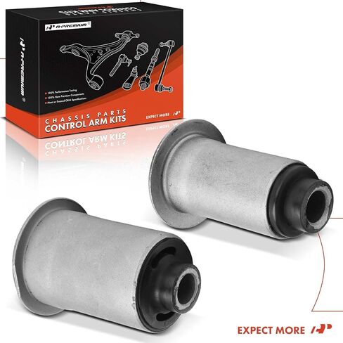 A-Premium 2 x Front Lower Control Arm Bushing Kit, Compatible with Dodge Ram 1500 2002-2005, Ram 2500 2003-2005, Ram 3500 2003-2005, RWD Only in Saudi Arabia