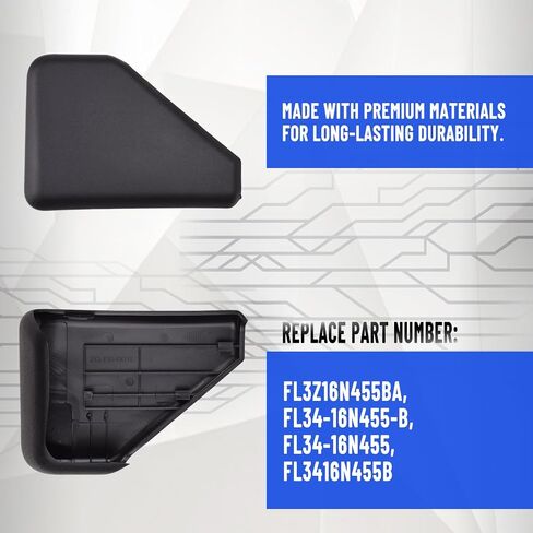 غطاء نهاية لوحة الجري الخلفي الأيسر/الأيمن FL3Z-16N455-BA متوافق مع Ford F-150 F-250 2015-2020 F-Series Super Duty 2017 (FL3Z-16N455-BA) in Kuwait
