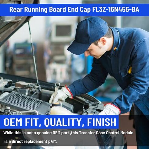 غطاء نهاية لوحة الجري الخلفي الأيسر/الأيمن FL3Z-16N455-BA متوافق مع Ford F-150 F-250 2015-2020 F-Series Super Duty 2017 (FL3Z-16N455-BA) in Kuwait