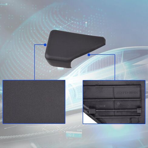FL3Z-16N455-BA Left/Right Rear Running Board End Cap Compatible with Ford F-150 F-250 2015-2020 F-Series Super Duty 2017 (FL3Z-16N455-BA) in Saudi Arabia