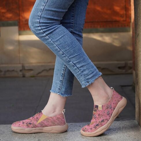 Women's Light Sneakers in Fairy Tale Series Slip-on Travel Shoes for Comfortable Walking and Casual Style in Kuwait