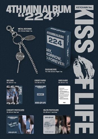 KISS OF LIFE - 4th Mini Album 'Lips Hips Kiss' [224] Keychain Version in Saudi Arabia
