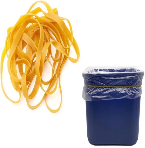 Heavy Duty Rubber Bands Large Rubber Bands Elastic Bands for Home Garden & Office Supplies (30Pcs, Yellow, 200 x 6 mm) in Saudi Arabia
