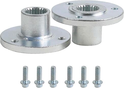 Go Kart Front Axle Hub 17mm Bore Hole, 23T Front Axle Wheel Hub Assembly for 5-inch & 6-inch Tire 4-Wheelers Quad Vehicles ATV Golf Cart in Saudi Arabia
