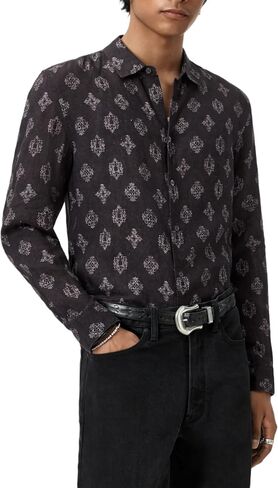 John Varvatos Men's Ross Shirt in Saudi Arabia