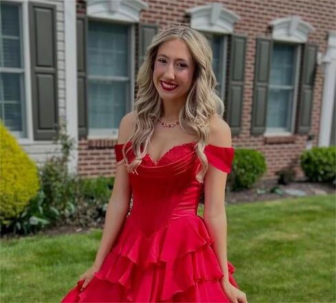 Off Shoulder Floral Lace Homecoming Dresses A Line for Teens 2025 Prom Party Cocktail Gonws for Women in Saudi Arabia