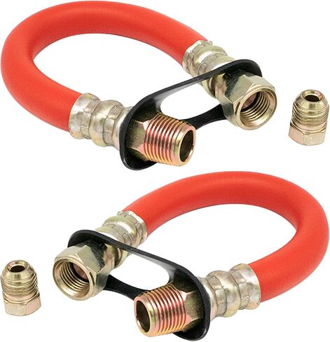 1723165SM Engine Drain Oil Changing Hose 10-1/2" Length, 3/18-18 Fittings Oil Drain Aid Tool Compatible With 29, 30, 35, 38,40, 44, 49 Engines (Red 2pcs) in Kuwait