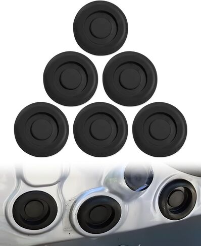 6 Pcs Rubber Floor Plug Drain Shell Hole Plug 90950-01960 Fit for Toyota Scion 4Runner Avalon Camry Celica Corolla in Saudi Arabia