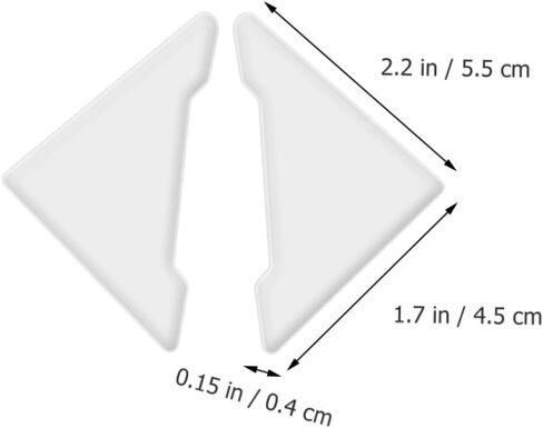 Healifty 8pcs Clear Car Corner Door Protector Universal Anti Scratch for car Door Edge Guards Car Door Bumper Protectors Car Door Accessory in Saudi Arabia