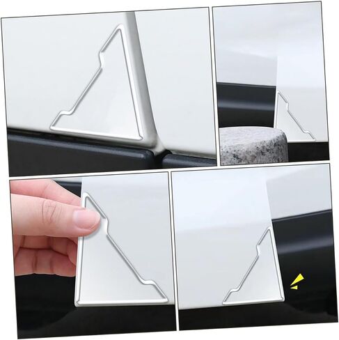 Healifty 8pcs Clear Car Corner Door Protector Universal Anti Scratch for car Door Edge Guards Car Door Bumper Protectors Car Door Accessory in Saudi Arabia