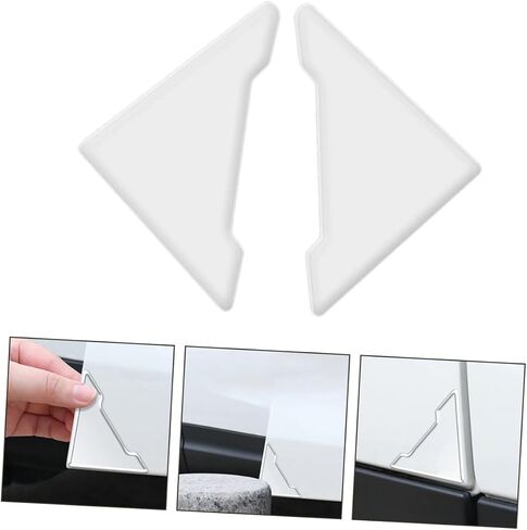 Healifty 8pcs Clear Car Corner Door Protector Universal Anti Scratch for car Door Edge Guards Car Door Bumper Protectors Car Door Accessory in Saudi Arabia