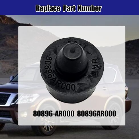 4Pcs Car Door Bumpers Stop Rubber, Bumper fix,Fit for Infiniti Q50 QX80 Q60 QX56 Q45,Cushion Stoppers Damping Rubber Pad Replace for 80896-AR000 in Saudi Arabia