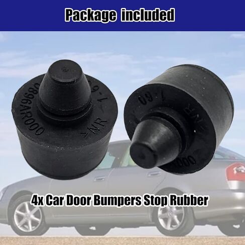4Pcs Car Door Bumpers Stop Rubber, Bumper fix,Fit for Infiniti Q50 QX80 Q60 QX56 Q45,Cushion Stoppers Damping Rubber Pad Replace for 80896-AR000 in Saudi Arabia