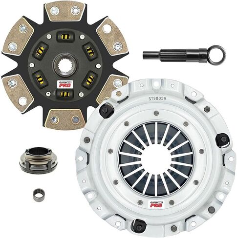 ClutchMaxPRO Performance Stage 3 Clutch Kit Compatible with 2004-2014 Mazda 3 2.0L 2.3L 2006 2007 2008 2009 2010 Mazda 5 Non-Turbo (CP15059HDC-ST3) in Saudi Arabia