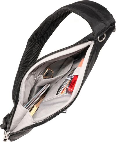 Baggallini Securtex Anti-Theft Half Moon Sling in Saudi Arabia