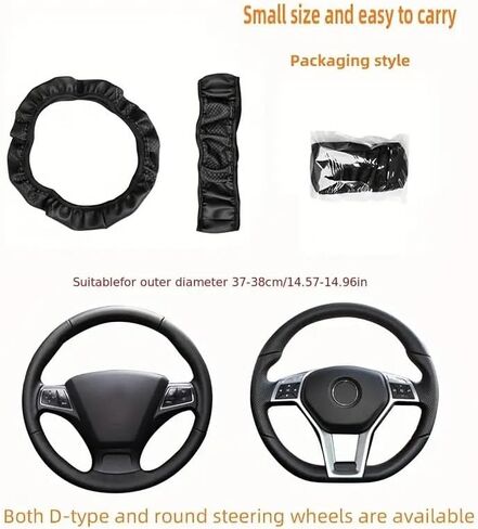 Three-Dimensional Mesh Breathable Sweat-Absorbing Comfortable Non-Slip Car Steering Wheel Cover, Without Inner Ring Suitable for 37-38CM Auto Parts - Suitable for Everyday Use,Pink in Saudi Arabia