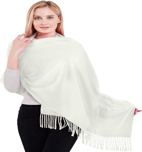 CJ Apparel 100% Cashmere Shawl Pashmina Scarf Wrap Stole Head Wrap Hand Made in Nepal New in Saudi Arabia