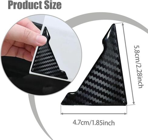 4PCS Car Door Guard Protector, Car Door Edge Guard, Anti-Collision Vehicle Side Corner Protector, Auto Accessories Self-Adhesive Auto Edge Protection Cover Fit for Most Vehicle (Transparent) in Saudi Arabia