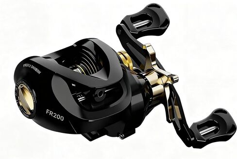 Fishing Baitcasting Reel, Baitcaster Fishing Reels with 18+1BB Stainless Steel Ball Bearings,Magnetic Braking System for Fishing Saltwater Freshwater, Available in 7.1: 1 in Kuwait