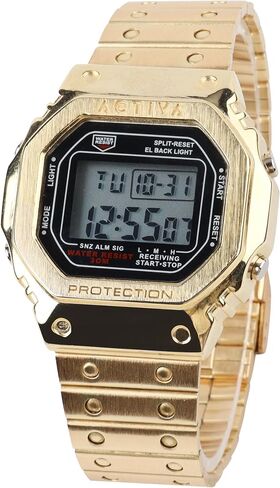 ACTIVA x INVICTA DIGITAL ESSENTIALS Unisex 44.5mm Alloy Gold Not Applicable dial Electronic Digital in Saudi Arabia