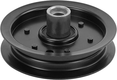 604219 Flat Idler Pulley for Hustler Raptor 42 52 inch Deck SD 48 Big Dog Models Replace Hustler 604219 31406075F in Saudi Arabia