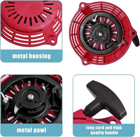 Cluparis Recoil Starter Assembly Replacement for Honda GC135,GC160,GCV135,GCV160 (28400-ZL8-023ZA) in Saudi Arabia
