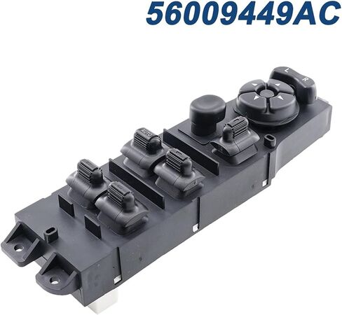 56009449AC نافذة السيارة رافع زر التبديل الرئيسي 68171681AB 1 قطعة in Saudi Arabia