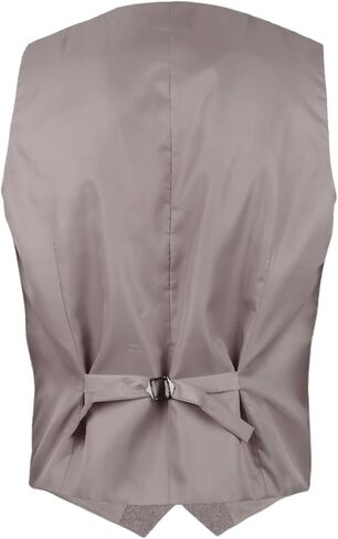 Mens Suit Vest Business U-neck Formal Casual Woolen Waistcoat in Saudi Arabia