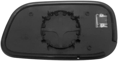 SCITOO Passenger Side Mirror Glass Compatible with 2005-2011 For DODGE DAKOTA 2006-2009 For MITSUBISHI RAIDER W/HEATED Chrome Convex Right Exterior Mirror Glass With Backing Plate RM17054-21P in Saudi Arabia