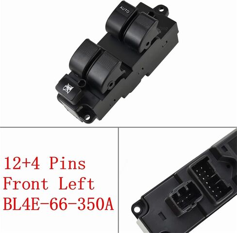 Electric Power Window Switch Lifter Control Switch Button for Mazda 6 2003-2012 BL4E-66-350A BJ3D-66-350 BJ2G-66-350 BJ3D-66-350(BL4E66350AL2-L) in Kuwait