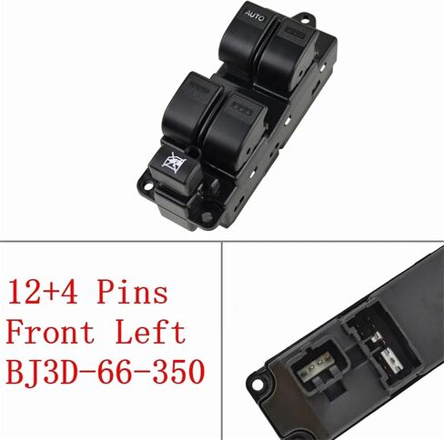 Electric Power Window Switch Lifter Control Switch Button for Mazda 6 2003-2012 BL4E-66-350A BJ3D-66-350 BJ2G-66-350 BJ3D-66-350(BL4E66350AL2-L) in Kuwait