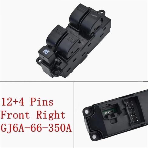 Electric Power Window Switch Lifter Control Switch Button for Mazda 6 2003-2012 BL4E-66-350A BJ3D-66-350 BJ2G-66-350 BJ3D-66-350(BL4E66350AL2-L) in Kuwait