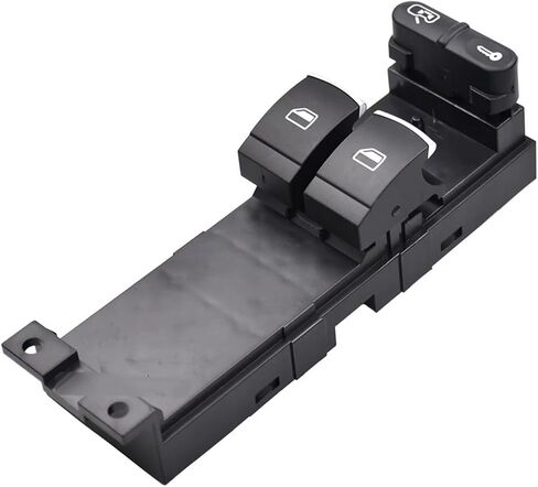 Master Electronic Window Control Switch for Volkswagen VW Golf mk4 Passat b5 seat Leon Toledo 1J3959857(Without Chrome) in Kuwait