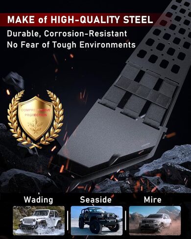 Metal Black Star Front Door Storage Pockets for Jeep, Large Space, Rust-Resistant, for 2018-2024 Jeep Wrangler JL 2/4 Door & Gladiator JT, Jeep Wrangler Storage Accessories 1 Pair in Kuwait