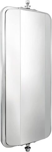United Pacific 60029 Stainless Steel 7" X 16" West Coast Mirror With Convex Mirror in Saudi Arabia