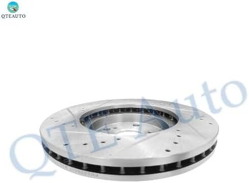 PM Auto Front 300mm Drilled Slotted Disc Brake Rotors Replacement For 1999-2004 Honda Odyssey in Saudi Arabia