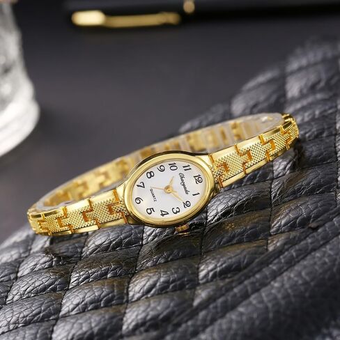 Fashion Watches for Women Small Gold Bracelet Watches Ladies Analog Quartz Wrist Watches in Saudi Arabia