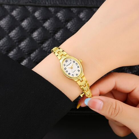 Fashion Watches for Women Small Gold Bracelet Watches Ladies Analog Quartz Wrist Watches in Saudi Arabia