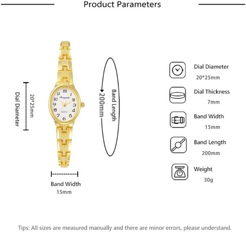 Fashion Watches for Women Small Gold Bracelet Watches Ladies Analog Quartz Wrist Watches in Saudi Arabia
