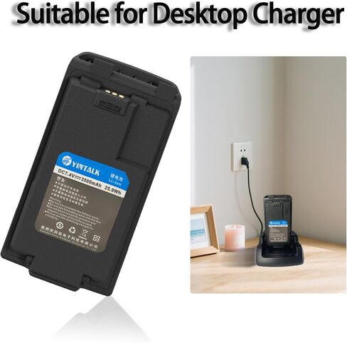 بطارية UV-K5 8 USB-C بقدرة 2600 مللي أمبير في الساعة سعة كبيرة DC7.4V بطارية راديو UV-K6 ذات اتجاهين لملحقات الراديو UV-K5 in Kuwait