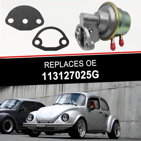 Fuel Pump Replace# 113127025G Compatible with VW 1973-1974 Beetle 1973-1974 Super Beetle in Saudi Arabia