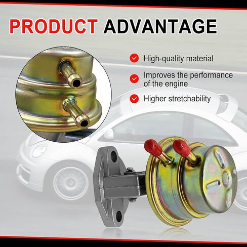 Fuel Pump Replace# 113127025G Compatible with VW 1973-1974 Beetle 1973-1974 Super Beetle in Saudi Arabia