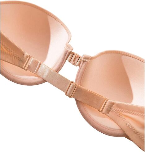 SOLY HUX Strapless Bras for Women 3 Piece Front Closure Underwire Bra Bandeau Invisible Bralette in Saudi Arabia