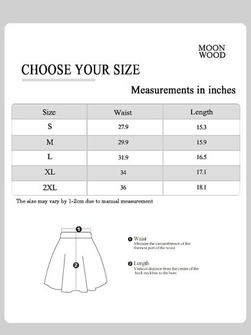 Women's Basic Versatile Stretchy Flared Casual Mini Skater Skirt in Saudi Arabia