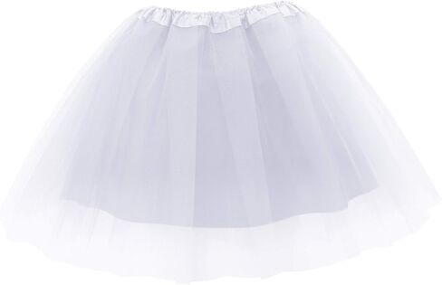 Women's Adult 5 Layered Tulle Tutu Mini Skirt in Saudi Arabia