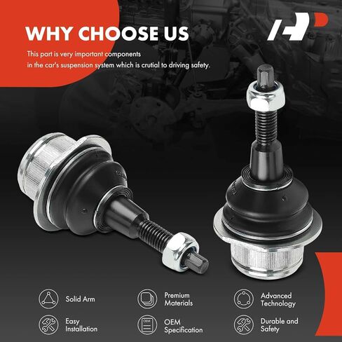 A-Premium 2 x Front Upper Ball Joints, Compatible with Ford F-150 F150 2015-2020, Expedition 2018-2021 & Lincoln Navigator 2018-2020 in Saudi Arabia