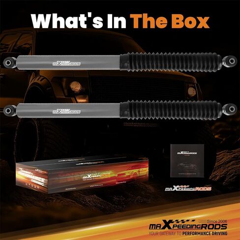 maXpeedingrods 2.5-6" Rear Lifted Shocks for Chevy Silverado/GMC Sierra 1500 Classic 1999-2007 2WD 4WD, G1 Upgraded Version in Saudi Arabia
